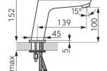 Komplett baderomspakke ADEL BLACK 120 cm – dobbelservant, Geberit, vegghengt toalett og Hansgrohe  